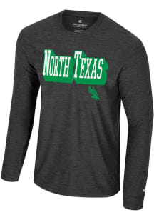Colosseum North Texas Mean Green Black Edey Long Sleeve T-Shirt