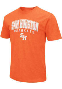 Colosseum Sam Houston State Bearkats Orange Playbook Arch Mascot Short Sleeve T Shirt