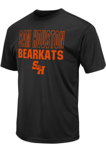 Colosseum Sam Houston State Bearkats Black Trail Flat Name Mascot Short Sleeve T Shirt