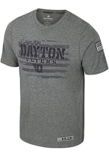 Colosseum Dayton Flyers Grey OHT Booyah Short Sleeve T Shirt
