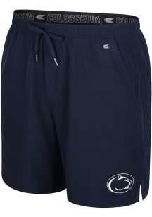 Mens Penn State Nittany Lions Navy Blue Colosseum Purdy Shorts