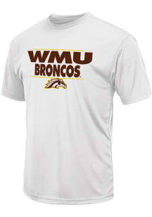 Colosseum Western Michigan Broncos White Trail Short Sleeve T Shirt