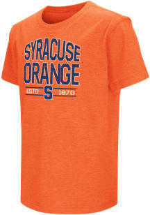 Colosseum Syracuse Orange Youth Orange Playbook Short Sleeve T-Shirt