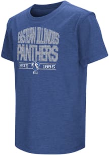Colosseum Eastern Illinois Panthers Youth Blue Playbook Short Sleeve T-Shirt