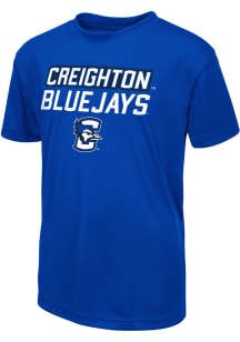 Colosseum Creighton Bluejays Youth Blue Trails Short Sleeve T-Shirt