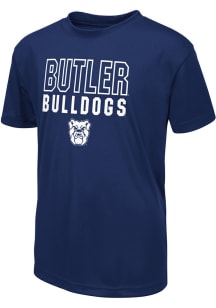 Colosseum Butler Bulldogs Youth Navy Blue Trails Short Sleeve T-Shirt