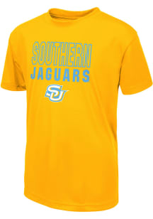Colosseum Southern University Jaguars Youth Gold Trails Short Sleeve T-Shirt