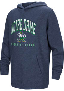 Colosseum Notre Dame Fighting Irish Youth Navy Blue Campus Long Sleeve Hoodie