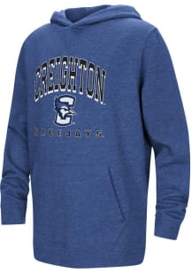 Colosseum Creighton Bluejays Youth Blue Campus Long Sleeve Hoodie