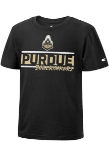 Toddler Purdue Boilermakers Black Colosseum Big Fun Short Sleeve T-Shirt