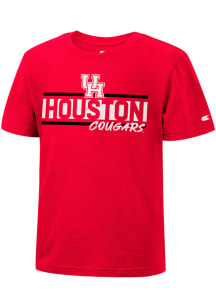 Colosseum Houston Cougars Toddler Red Big Fun Short Sleeve T-Shirt