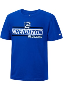 Colosseum Creighton Bluejays Toddler Blue Big Fun Short Sleeve T-Shirt