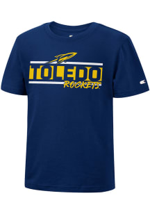Colosseum Toledo Rockets Toddler Blue Big Fun Short Sleeve T-Shirt