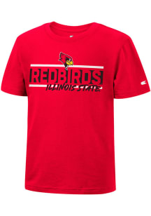 Colosseum Illinois State Redbirds Toddler Red Big Fun Short Sleeve T-Shirt