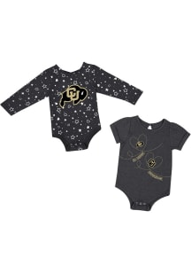 Colosseum Colorado Buffaloes Baby Black Star Set One Piece