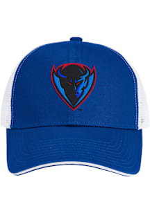 Colosseum DePaul Blue Demons THE STAPLE 2400 TRUCKER Adjustable Hat - Blue