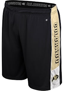 Colosseum Colorado Buffaloes Mens Black Quantum Shorts