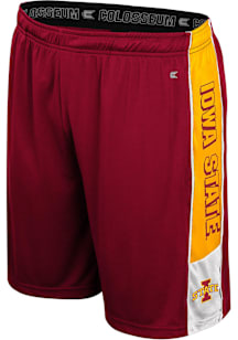 Colosseum Iowa State Cyclones Mens Cardinal Quantum Shorts