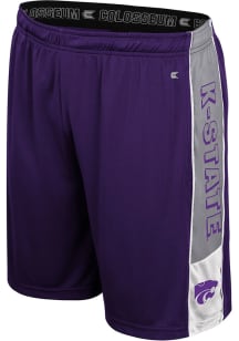 Mens K-State Wildcats Purple Colosseum Quantum Shorts