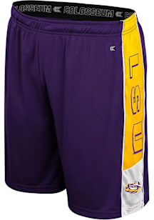 Colosseum LSU Tigers Mens Purple Quantum Shorts