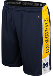 Mens Michigan Wolverines Blue Colosseum Quantum Shorts