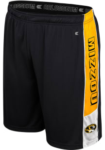 Colosseum Missouri Tigers Mens Black Quantum Shorts