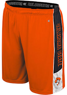Colosseum Oklahoma State Cowboys Mens Orange Quantum Shorts
