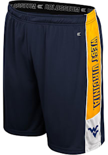 Colosseum West Virginia Mountaineers Mens Navy Blue Quantum Shorts