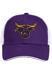 Colosseum Minnesota State Mankato Mavericks THE STAPLE 2400 TRUCKER Adjustable Hat - Purple