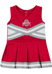 Colosseum Ohio State Buckeyes Toddler Girls Red Carousel Sets Cheer