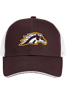 Colosseum Western Michigan Broncos THE STAPLE 2400 TRUCKER Adjustable Hat - Black