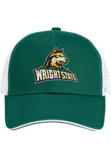 Colosseum Wright State Raiders THE STAPLE 2400 TRUCKER Adjustable Hat - Green