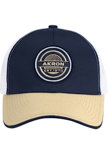 Colosseum Akron Zips RABI 2400 TRUCKER Adjustable Hat - Blue
