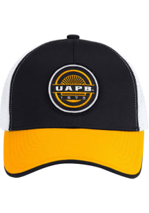 Colosseum Arkansas Pine Bluff Golden Lions RABI 2400 TRUCKER Adjustable Hat - Black