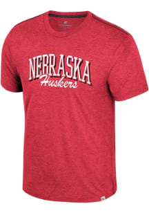 Nebraska Cornhuskers Red Colosseum Physicist Short Sleeve Fashion T Shirt