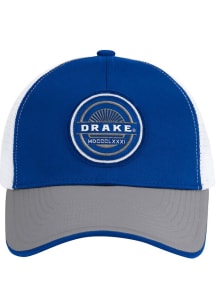 Colosseum Drake Bulldogs RABI 2400 TRUCKER Adjustable Hat - Blue