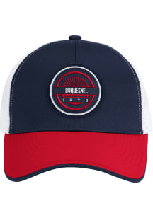 Colosseum Duquesne Dukes RABI 2400 TRUCKER Adjustable Hat - Navy Blue