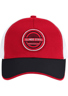 Colosseum Illinois State Redbirds RABI 2400 TRUCKER Adjustable Hat - Red