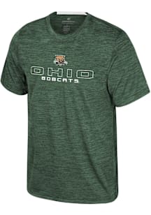 Colosseum Ohio Bobcats Green Theoretical Short Sleeve T Shirt