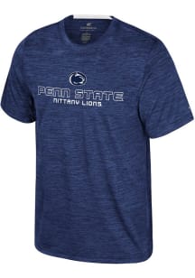 Penn State Nittany Lions Navy Blue Colosseum Theoretical Short Sleeve T Shirt