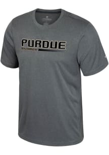 Purdue Boilermakers Charcoal Colosseum Physics Short Sleeve T Shirt