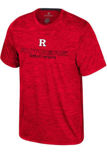 Rutgers Scarlet Knights Red Colosseum Theoretical Short Sleeve T Shirt