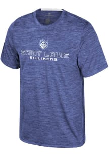 Colosseum Saint Louis Billikens Blue Theoretical Short Sleeve T Shirt