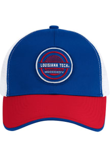 Colosseum Louisiana Tech Bulldogs RABI 2400 TRUCKER Adjustable Hat - Blue