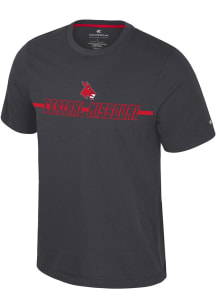 Colosseum Central Missouri Mules Black Teller Short Sleeve T Shirt