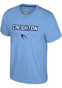 Colosseum Creighton Bluejays Light Blue Manhattan Project Short Sleeve T Shirt