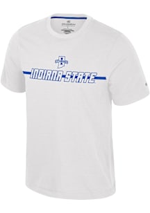 Colosseum Indiana State Sycamores White Teller Short Sleeve T Shirt