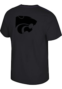 Colosseum K-State Wildcats Black Manhattan Project Short Sleeve T Shirt