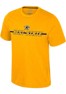 Colosseum Kent State Golden Flashes Gold Teller Short Sleeve T Shirt