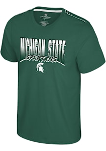 Colosseum Michigan State Spartans Green Manhattan Project Short Sleeve T Shirt